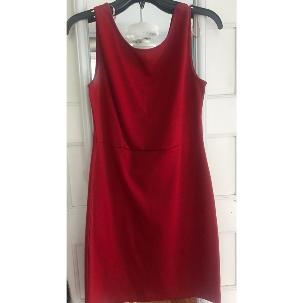 Red dress